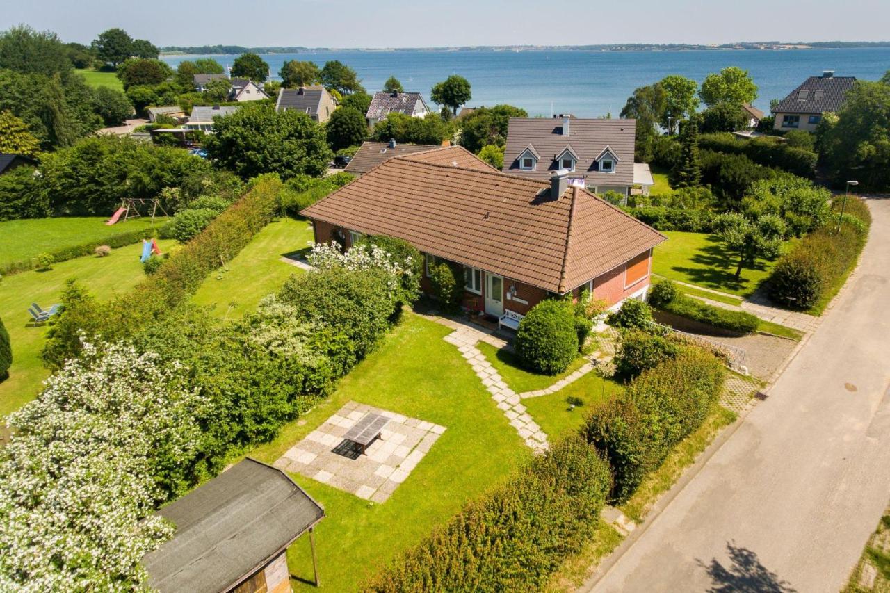 Seeblick I - Geraeumige 90Qm - Ganzes Haus - 50M Zum Naturstrand - Mit Terrasse Und Grossem Garten - Kueche Neu Glücksburg Eksteriør bilde