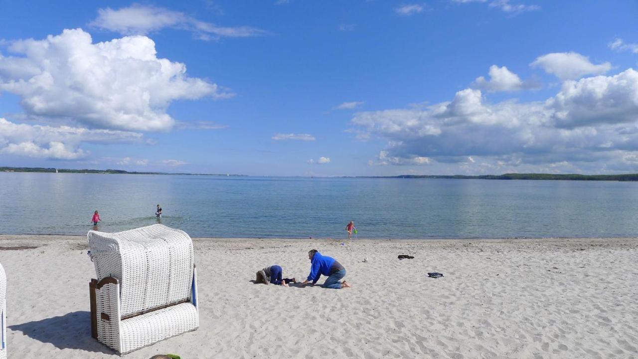 Seeblick I - Geraeumige 90Qm - Ganzes Haus - 50M Zum Naturstrand - Mit Terrasse Und Grossem Garten - Kueche Neu Glücksburg Eksteriør bilde