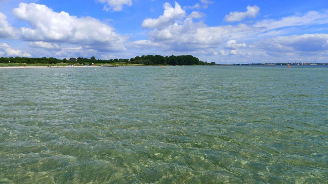Seeblick I - Geraeumige 90Qm - Ganzes Haus - 50M Zum Naturstrand - Mit Terrasse Und Grossem Garten - Kueche Neu Glücksburg Eksteriør bilde