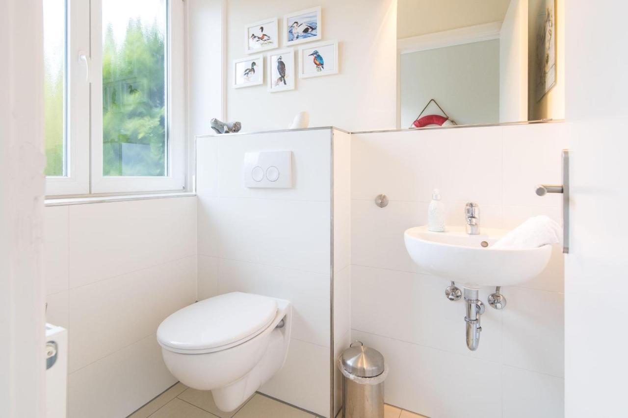 Seeblick I - Geraeumige 90Qm - Ganzes Haus - 50M Zum Naturstrand - Mit Terrasse Und Grossem Garten - Kueche Neu Glücksburg Eksteriør bilde