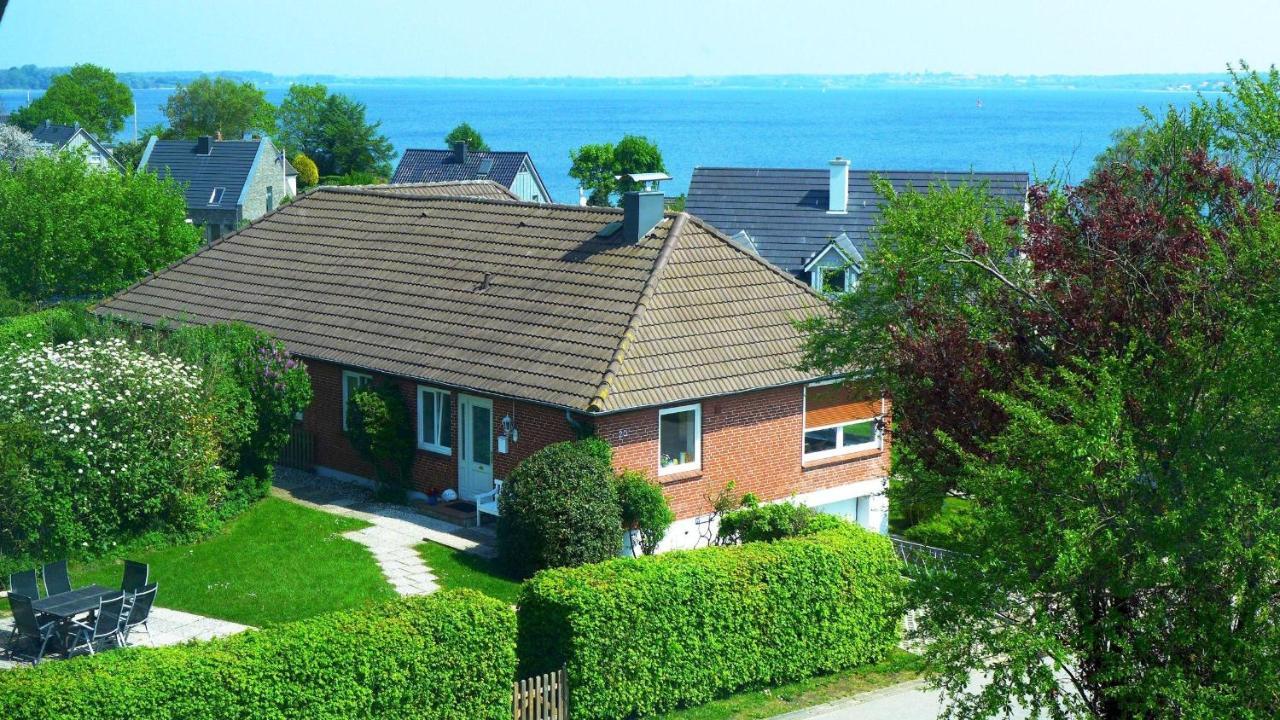 Seeblick I - Geraeumige 90Qm - Ganzes Haus - 50M Zum Naturstrand - Mit Terrasse Und Grossem Garten - Kueche Neu Glücksburg Eksteriør bilde